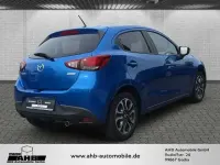 Gebraucht Mazda 2 Sports-Line 90 PS (66 kW) 2015 Cyanitblau metallic Kleinwagen