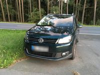 Gebraucht VW Touran Cross 140 PS (102 kW) 2012 Grün Van / Kleinbus