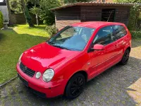 Gebraucht VW Polo 64 PS (47 kW) 2003 Rot Kleinwagen