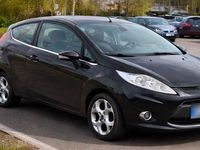 Gebraucht Ford Fiesta 82 PS (60 kW) 2008 Schwarz Kleinwagen