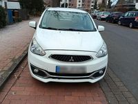 Gebraucht Mitsubishi Space Star 80 PS (58 kW) 2016 Weiß Kleinwagen