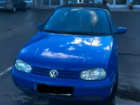 Używany VW Golf 2001 Niebieski Kabriolet