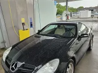 Gebraucht Mercedes SLK200 163 PS (119 kW) 2005 Schwarz Cabrio