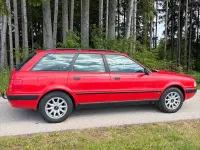 Gebraucht Audi 80 116 PS (85 kW) 1994 Rot Kombi