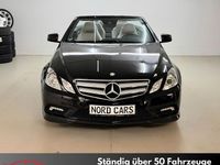 Gebraucht Mercedes E200 AMG line 184 PS (135 kW) 2010 Schwarz Cabrio