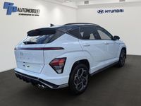 Gebraucht Hyundai Kona N Line 197 PS (144 kW) 2024 Weiß SUV