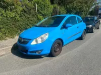Gebraucht Opel Corsa 80 PS (58 kW) 2007 Blau Kleinwagen