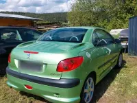 Gebraucht Peugeot 206 CC 110 PS (80 kW) 2002 Grün Cabrio
