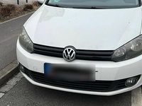 Gebraucht VW Golf VI 122 PS (89 kW) 2009 Weiß Kleinwagen