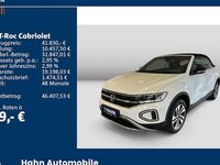 Neu VW T-Roc 150 PS (110 kW) 2026 Weiß SUV