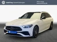 Gebraucht Mercedes C220 AMG 197 PS (144 kW) 2026 Polarweiß Kombi