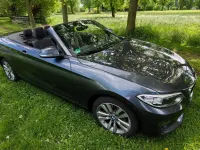 Gebraucht BMW 220 Sport Line 184 PS (135 kW) 2016 Grau Cabrio
