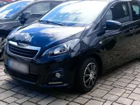 Gebraucht Peugeot 108 69 PS (50 kW) 2015 Schwarz Kleinwagen