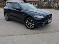 Gebraucht Jaguar F-Pace Portfolio 300 PS (220 kW) 2017 Blau SUV