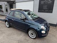 Gebraucht Fiat 500 Lounge 86 PS (63 kW) 2016 Blau Cabrio