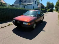 Gebraucht Audi 80 Basis 1990 Rot Limousine