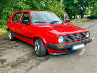 Gebraucht VW Golf II 75 PS (55 kW) 1990 Rot Kleinwagen