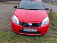 Gebraucht Dacia Sandero 75 PS (55 kW) 2009 Rot Kleinwagen