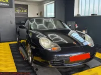 Gebraucht Porsche Boxster 228 PS (167 kW) 2003 Schwarz Cabrio