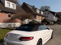 Gebraucht Mercedes C300 AMG line 245 PS (180 kW) 2017 Weiß Cabrio