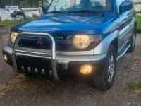 Gebraucht Mitsubishi Pajero 120 PS (88 kW) 2001 Blau SUV