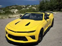 Gebraucht Chevrolet Camaro SS 461 PS (339 kW) 2016 Gelb Cabrio