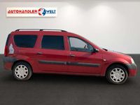 Gebraucht Dacia Logan MCV Basis 86 PS (63 kW) 2008 Rot Kombi