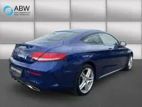 Gebraucht Mercedes C200 AMG line 184 PS (135 kW) 2017 Blau Coupé