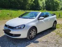 Gebraucht VW Golf Cabriolet 105 PS (77 kW) 2014 Weiß Cabrio