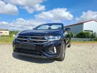 Gebraucht VW T-Roc Cabriolet R-line 150 PS (110 kW) 2023 Schwarz Cabrio