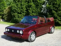 Gebraucht VW Golf Cabriolet 98 PS (72 kW) 1990 Rot Cabrio