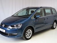 Gebraucht VW Sharan Comfortline 150 PS (110 kW) 2015 Blau metallic Van / Kleinbus
