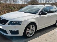 Gebraucht Skoda Octavia RS 184 PS (135 kW) 2014 Weiß Kleinwagen