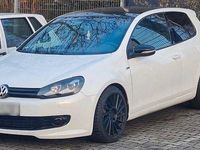 Gebraucht VW Golf VI R-line 110 PS (80 kW) 2009 Weiß Kleinwagen