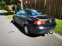 Gebraucht VW Eos 150 PS (110 kW) 2007 Blau Cabrio