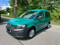 Käytetty VW Caddy 75 HP (55 kW) 2018 Vihreä Tila-auto