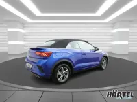 Gebraucht VW T-Roc Cabriolet R-line 150 PS (110 kW) 2025 Ravennablau (blue), metallic Cabrio