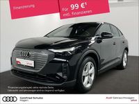 Gebraucht Audi Q4 Sportback e-tron S-Line 125 kW (170 PS) 2022 Schwarz SUV