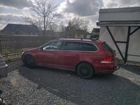 Gebraucht VW Golf V 2008 Rot Limousine