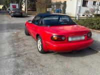 Gebraucht Mazda MX5 116 PS (85 kW) 1991 Rot Cabrio