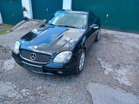 Gebraucht Mercedes SLK320 218 PS (160 kW) 2000 Schwarz Cabrio