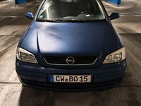 Gebraucht Opel Astra 125 PS (91 kW) 2002 Blau Limousine