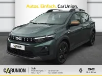 Neu Dacia Sandero Extreme 122 PS (89 kW) 2026 Zeder grün SUV