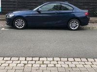 Gebraucht BMW 220 184 PS (135 kW) 2014 Blau Coupé