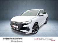 Gebraucht Audi Q4 e-tron Advanced 125 kW (170 PS) 2022 Gletscherweiß metallic SUV