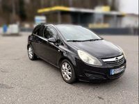 Gebraucht Opel Corsa Edition 80 PS (58 kW) 2008 Schwarz Kleinwagen