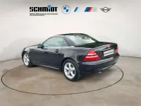 Gebraucht Mercedes SLK230 197 PS (144 kW) 2003 Obsidianschwarz metallic Cabrio