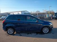 Gebraucht Ford Grand C-Max Titanium 125 PS (91 kW) 2017 Blau Van / Kleinbus