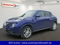 Gebraucht Nissan Juke Acenta 110 PS (80 kW) 2016 Ink blue metallic SUV