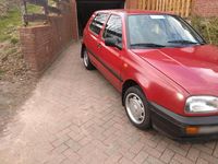 Gebraucht VW Golf III 1995 Rot Limousine